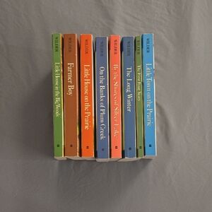 Wilder Book Set with Colorful Covers